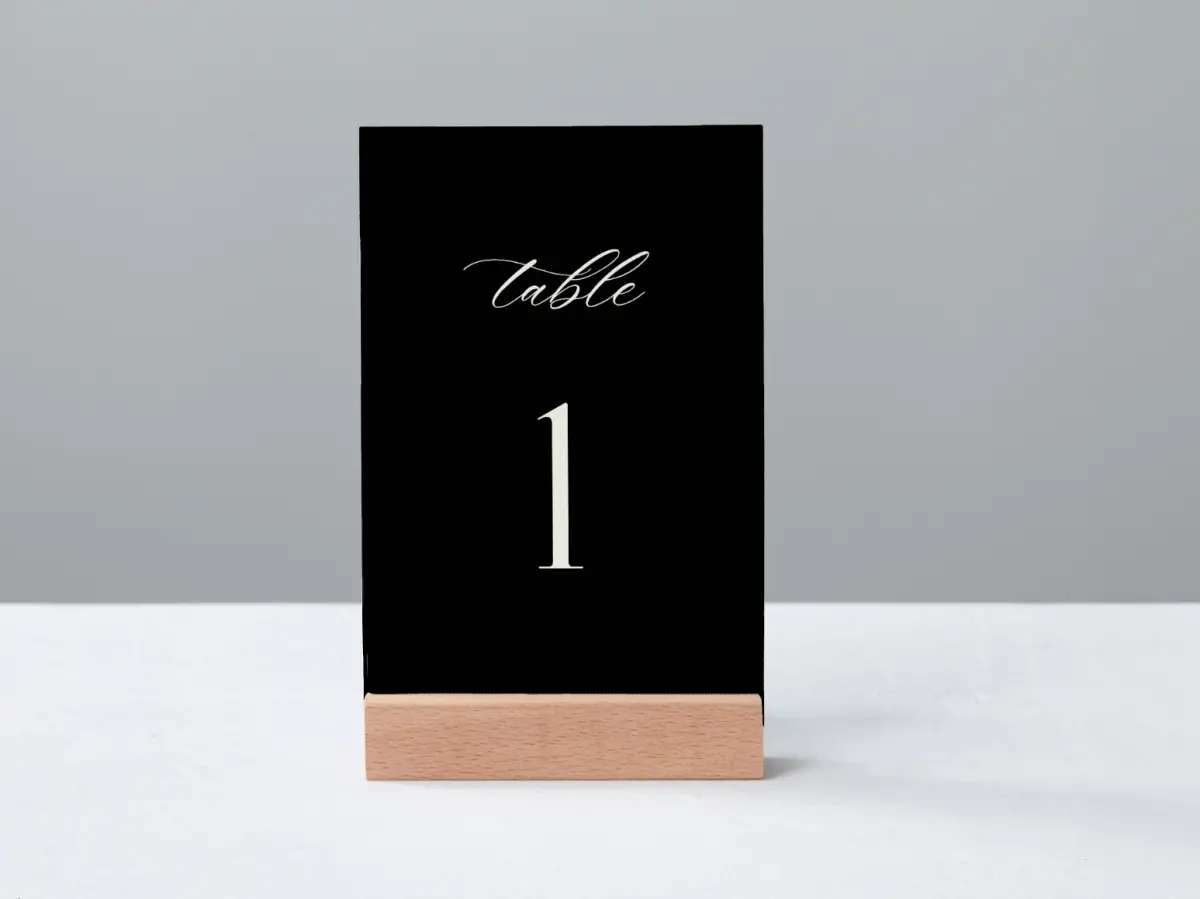 Table Number Into