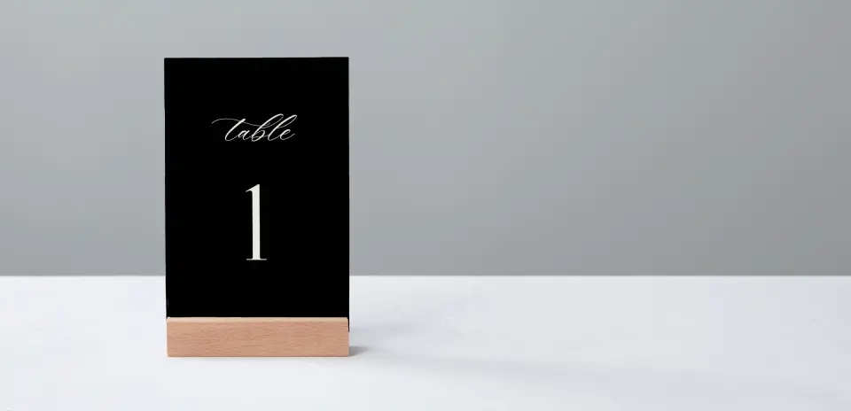 Table Number Into