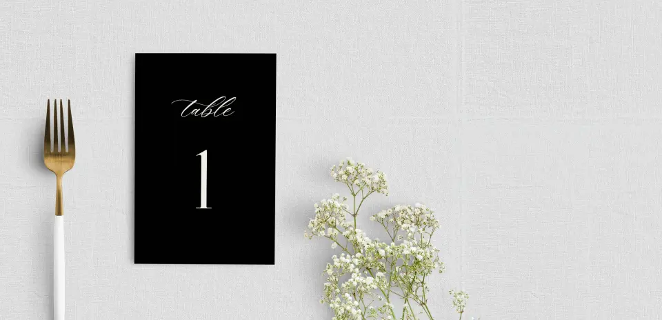 Table Number