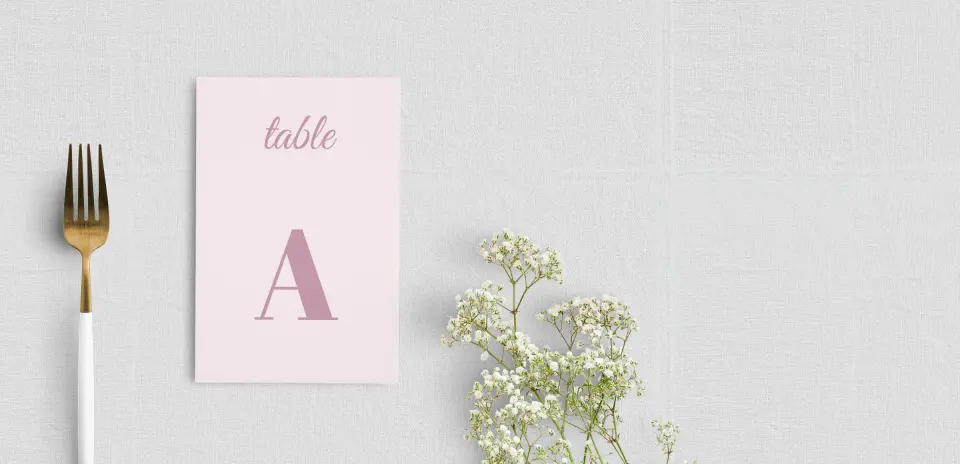 Table Number