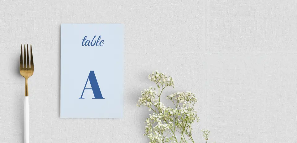 Table Number