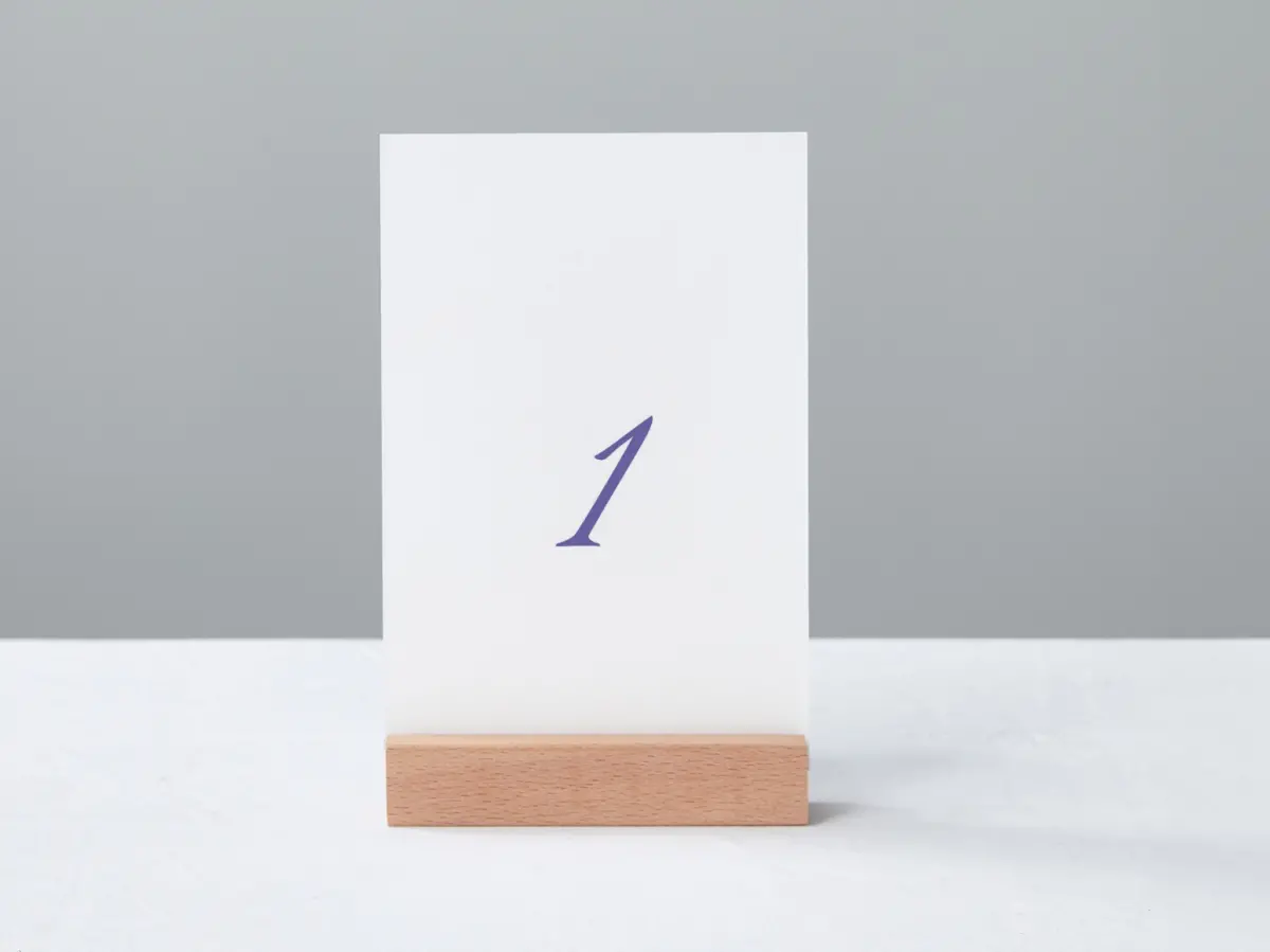 Table Number Into