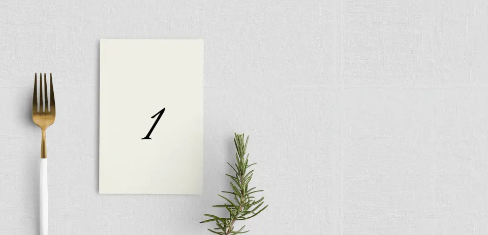 Table Number