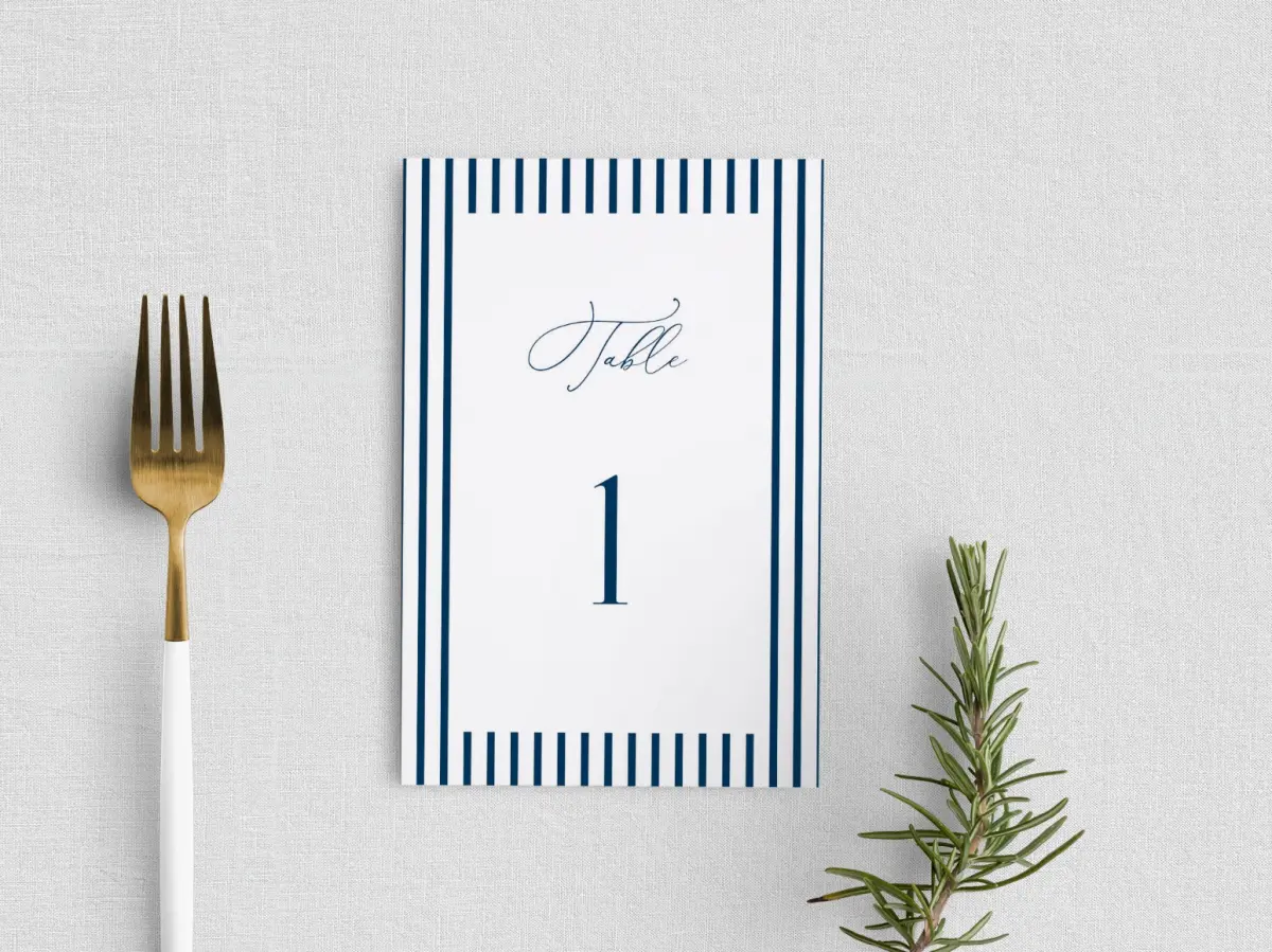 Table Number