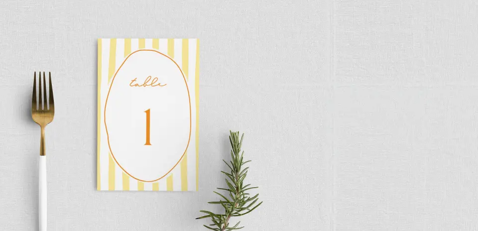 Table Number