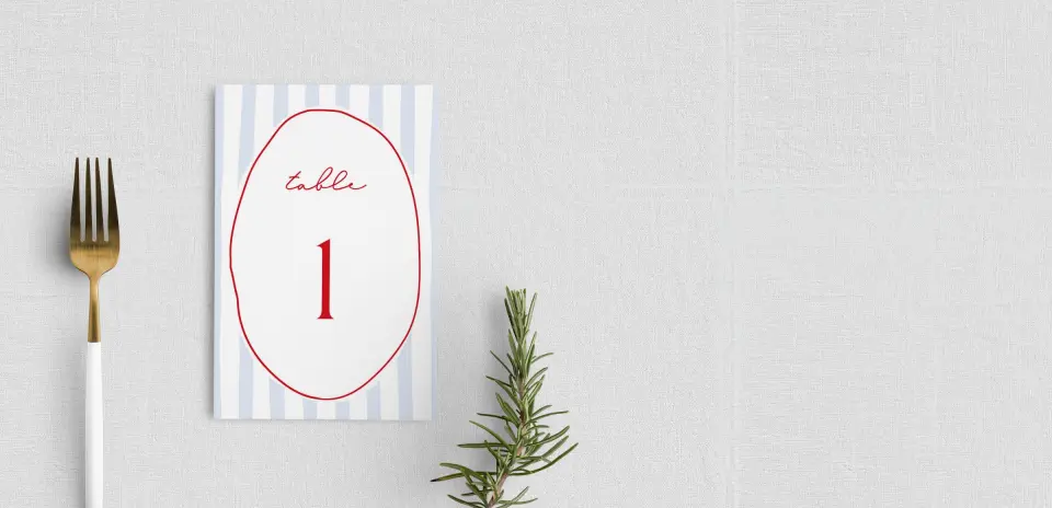 Table Number