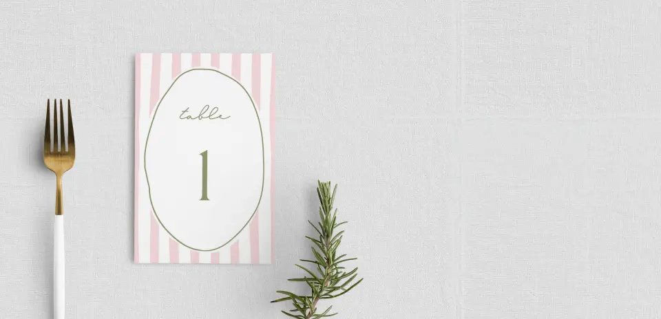 Table Number