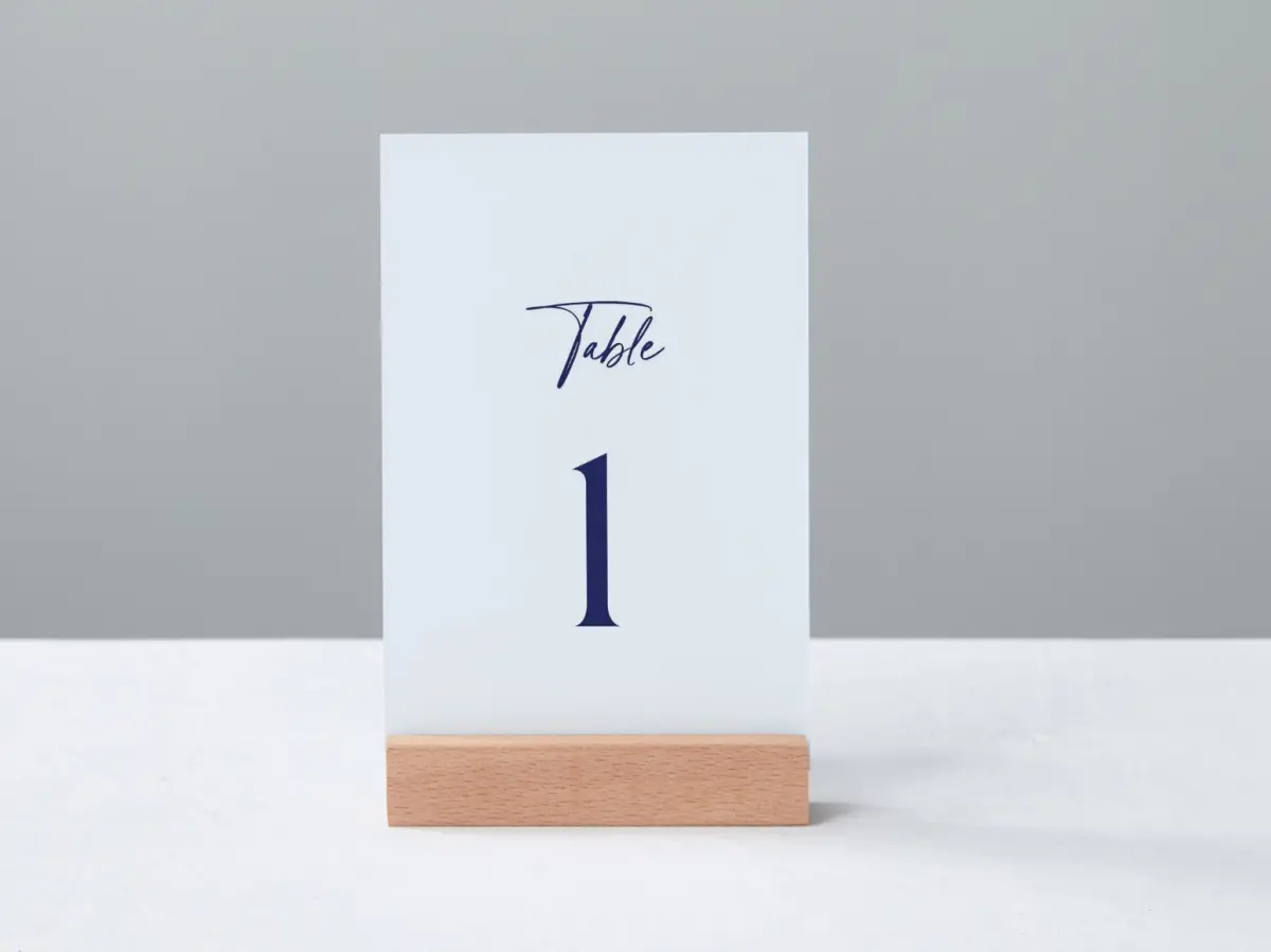 Table Number Into