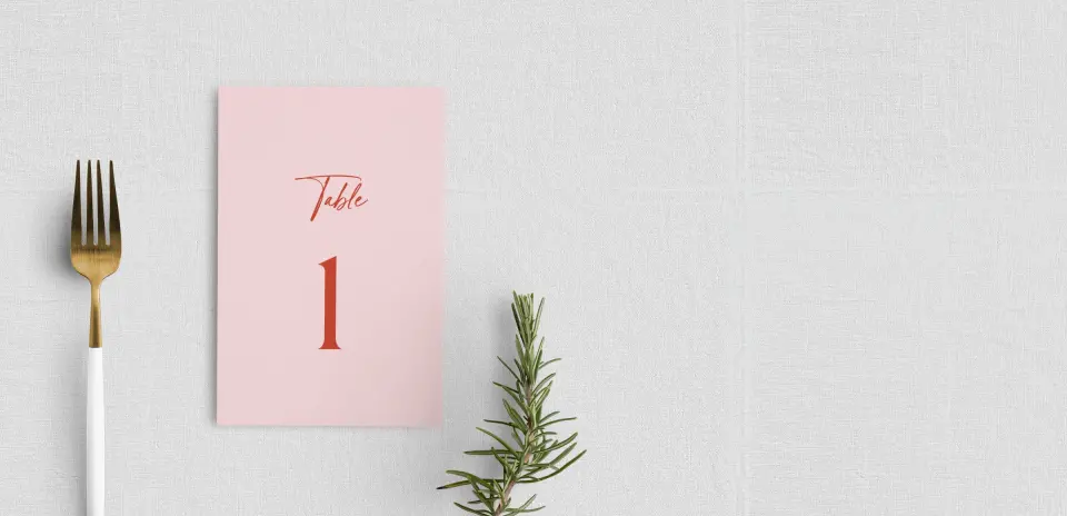 Table Number