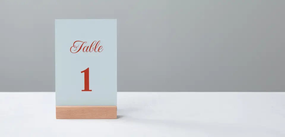 Table Number Into