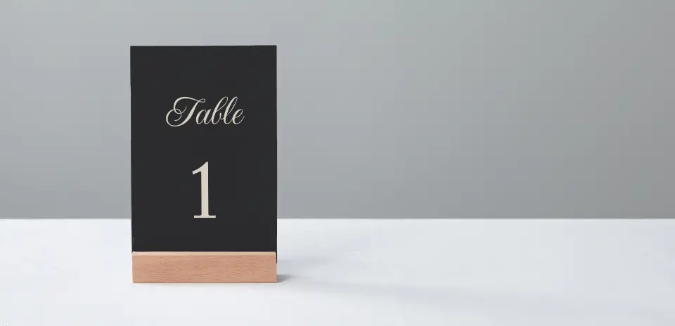 Table Number Into