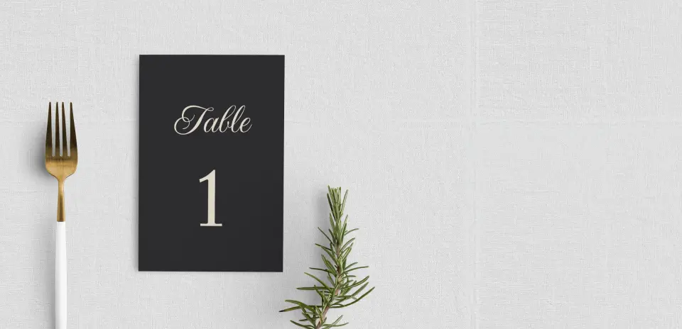 Table Number