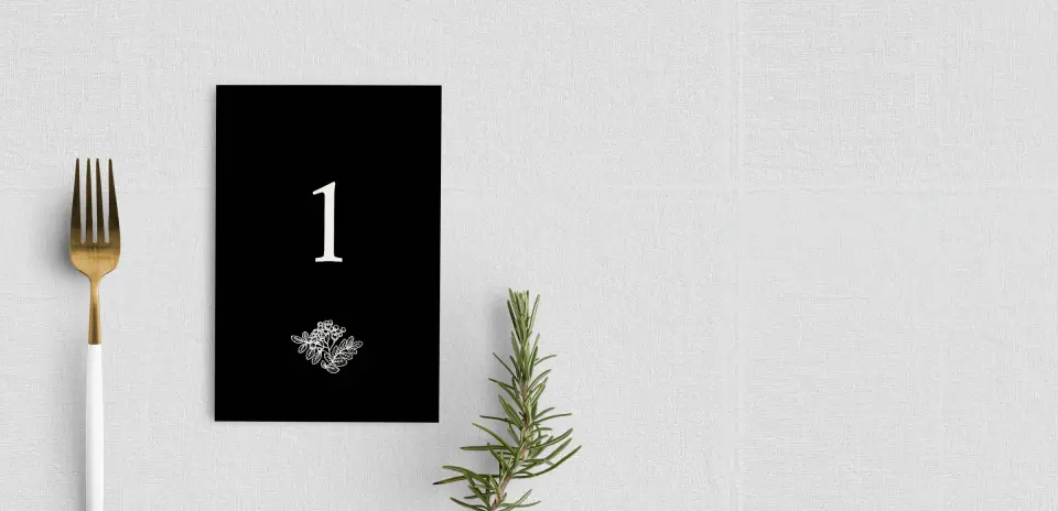 Table Number