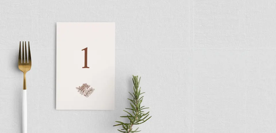 Table Number