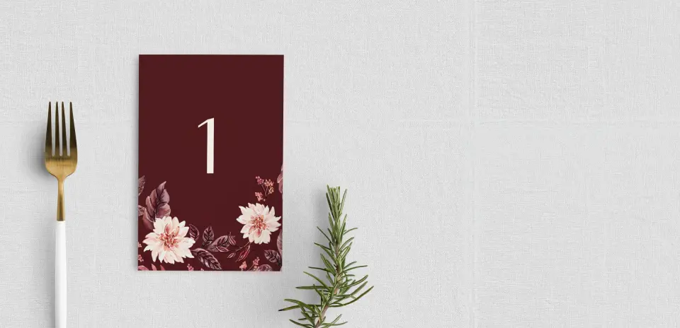 Table Number