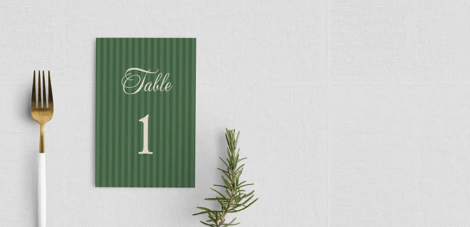 Table Number