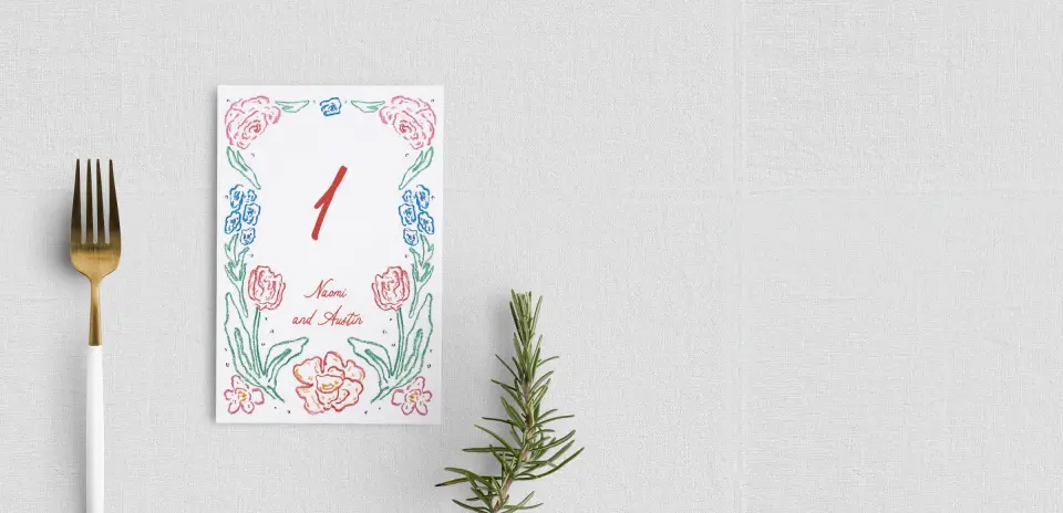 Table Number