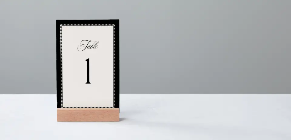 Table Number Into