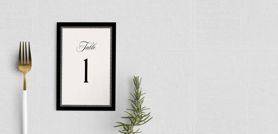 Table Number
