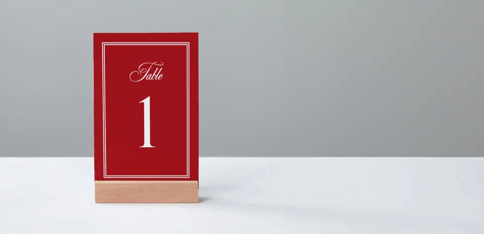 Table Number Into