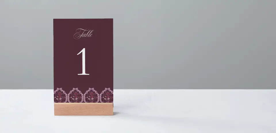 Table Number Into