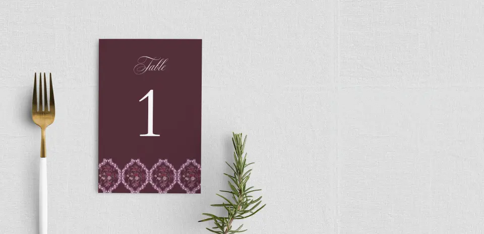 Table Number