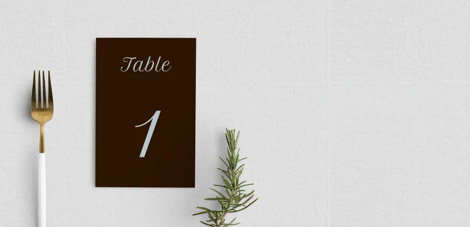 Table Number