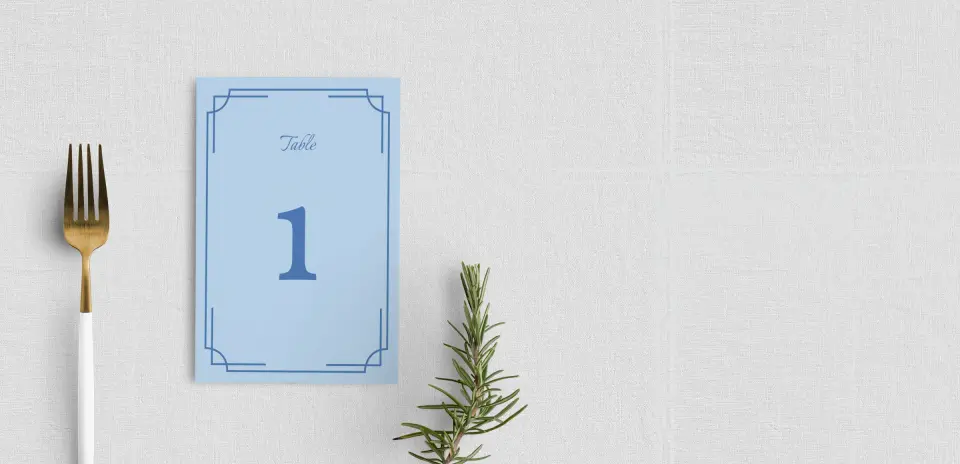 Table Number