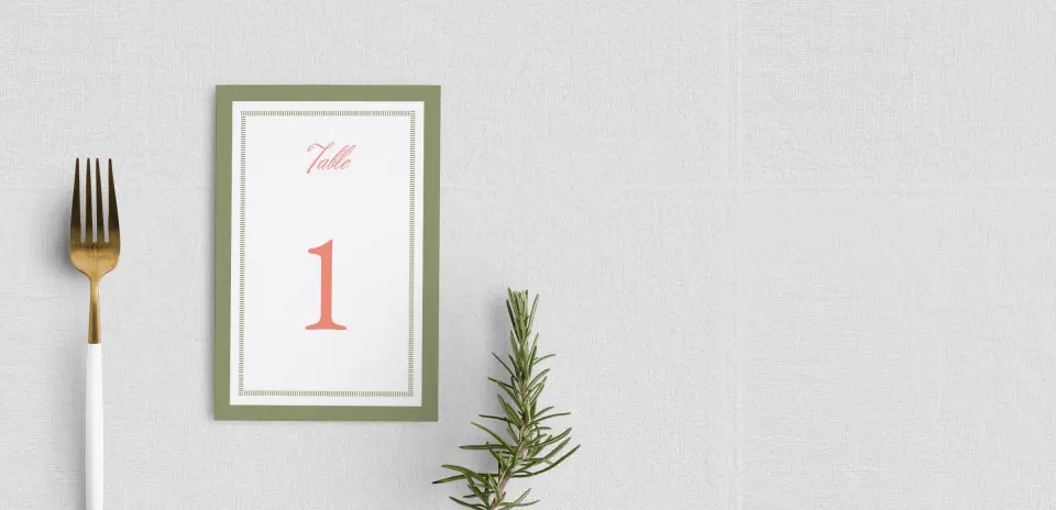 Table Number