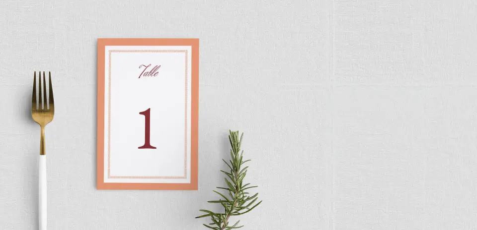 Table Number