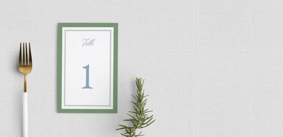 Table Number