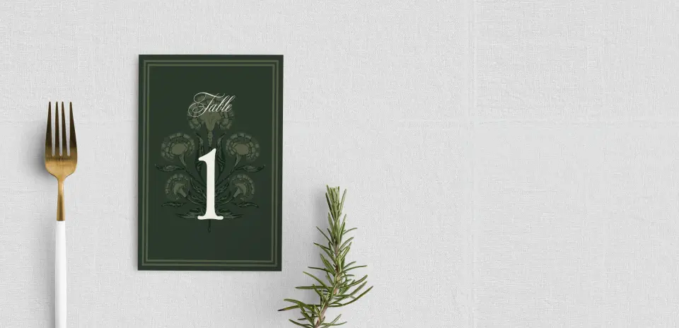 Table Number