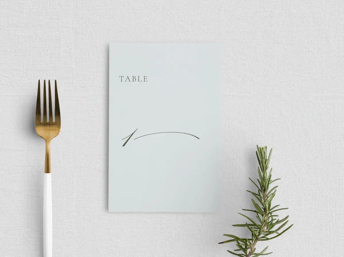 Table Number