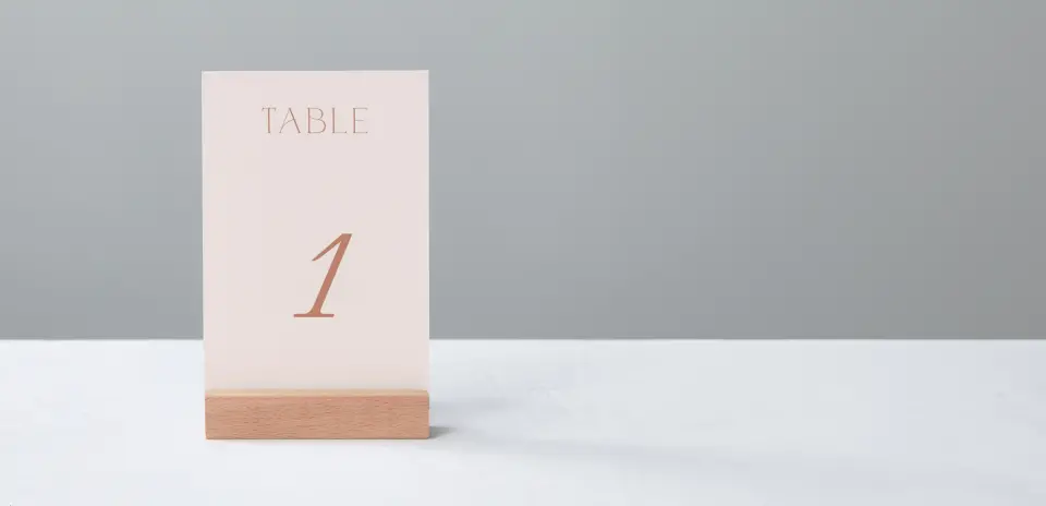 Table Number Into