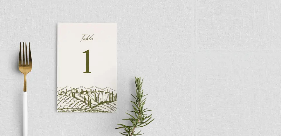Table Number