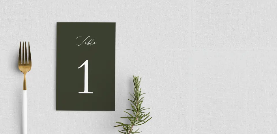 Table Number