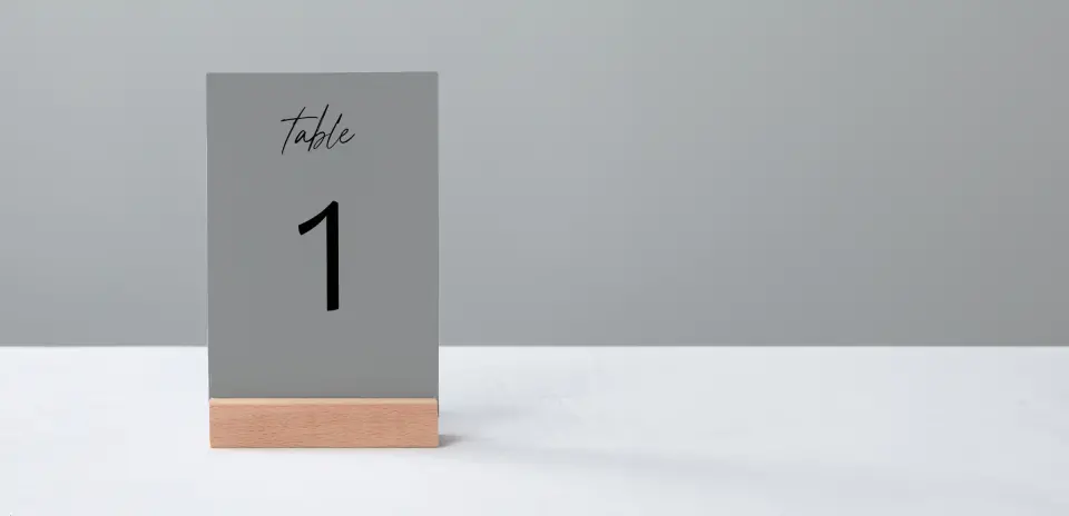 Table Number Into