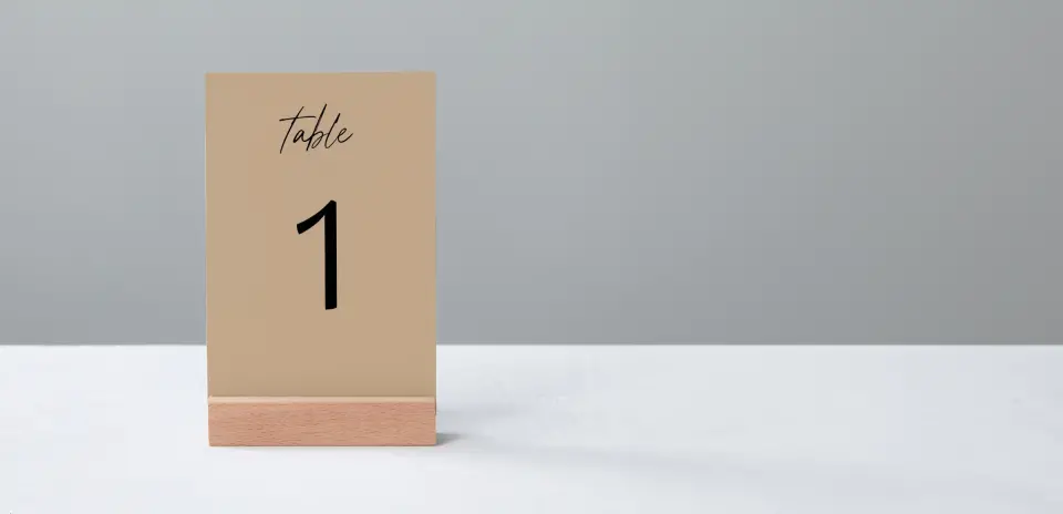 Table Number Into