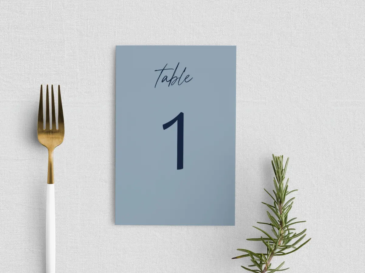 Table Number