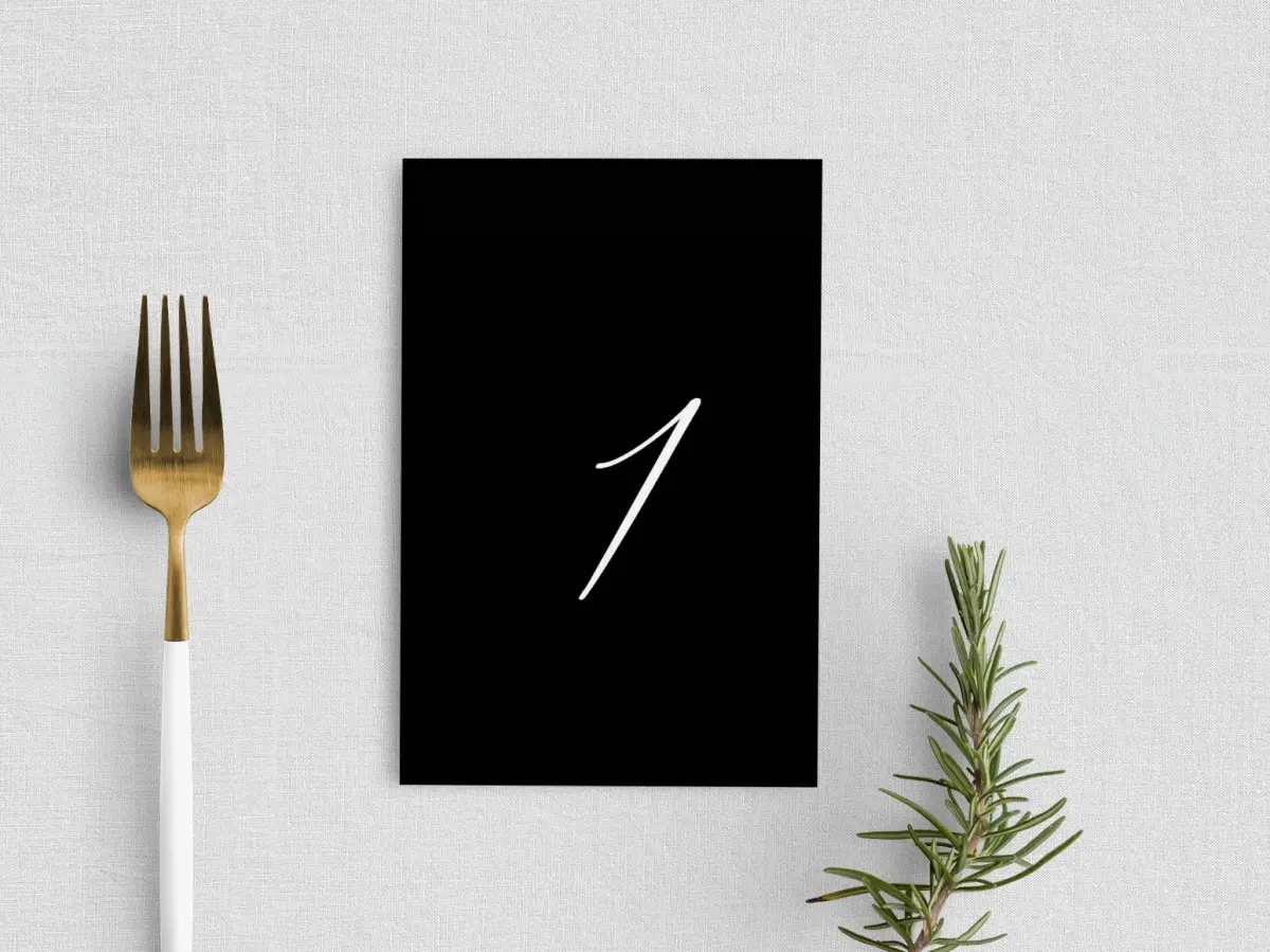 Table Number