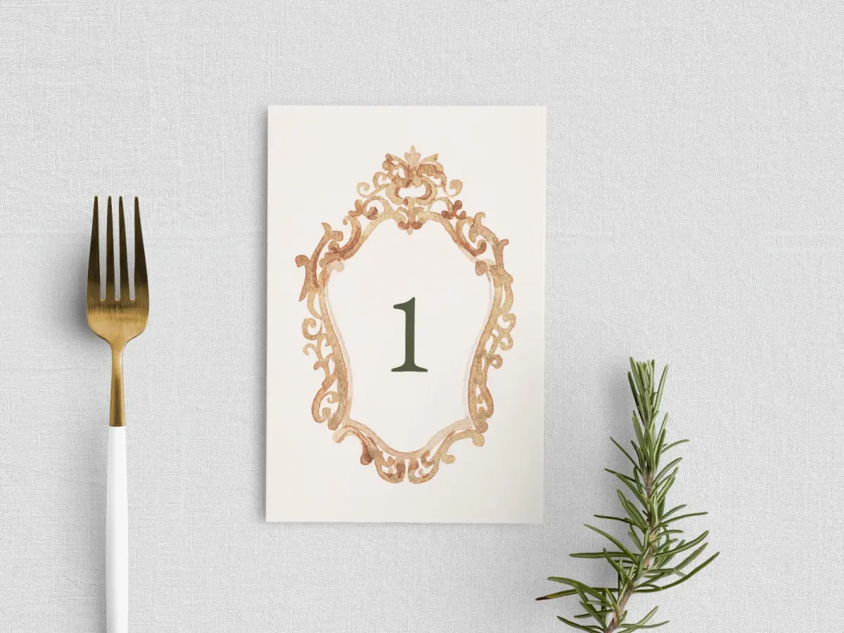 Table Number