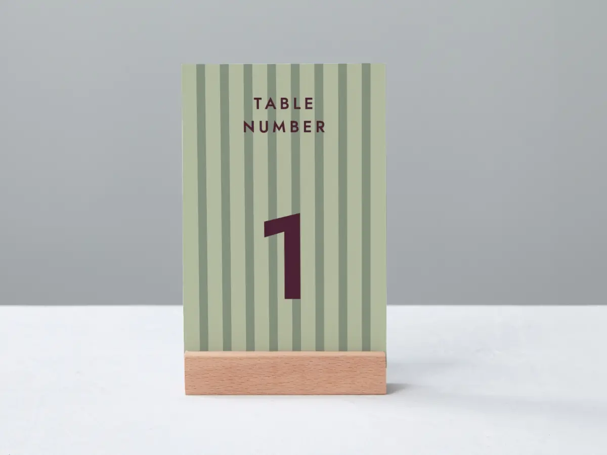 Table Number Into