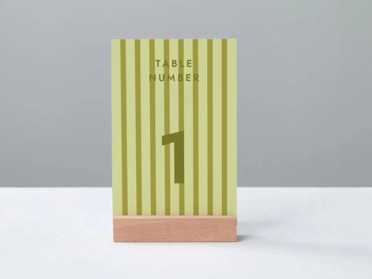 Table Number Into