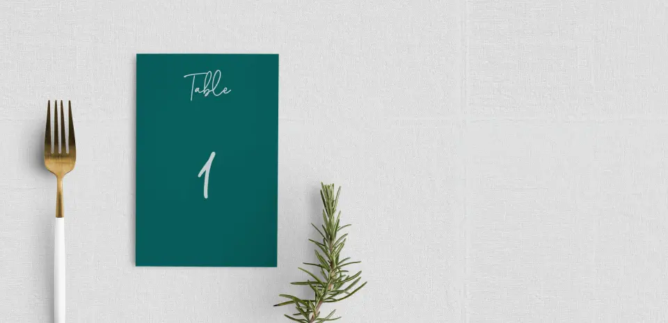 Table Number