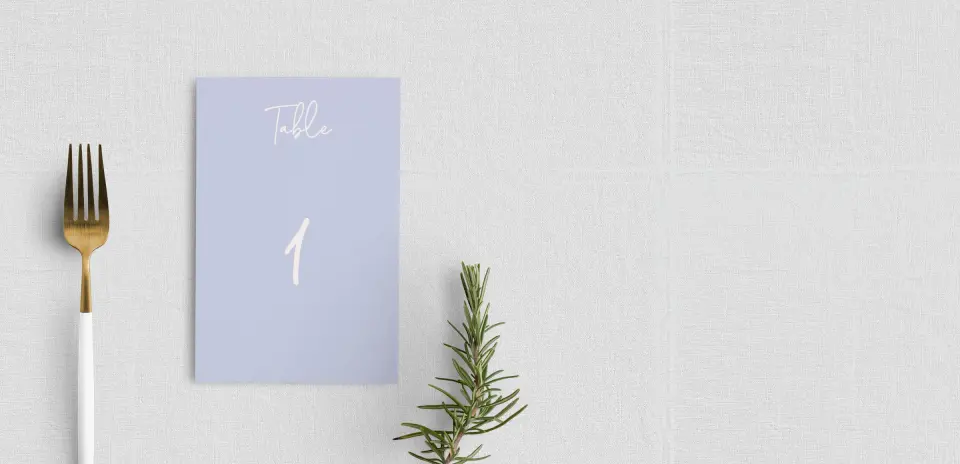 Table Number