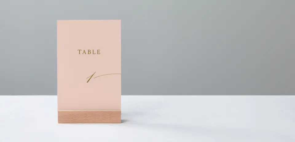 Table Number Into