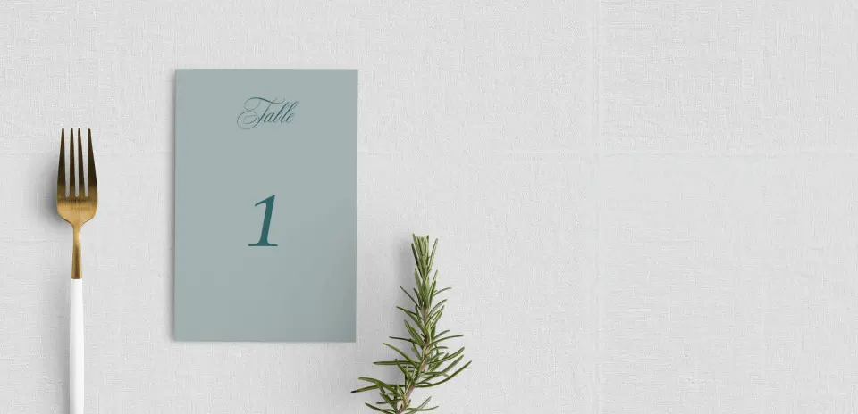 Table Number