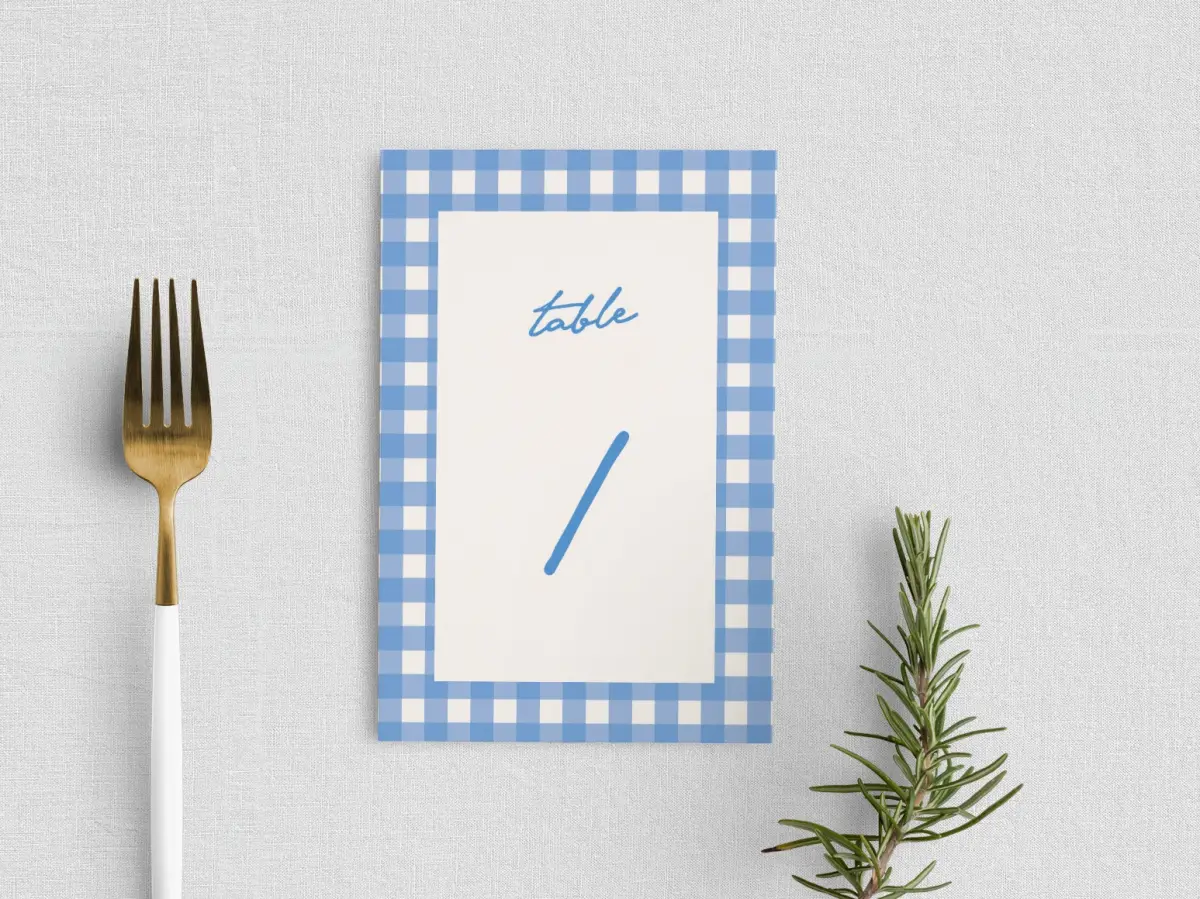 Table Number