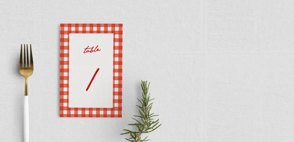 Table Number
