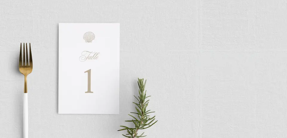 Table Number